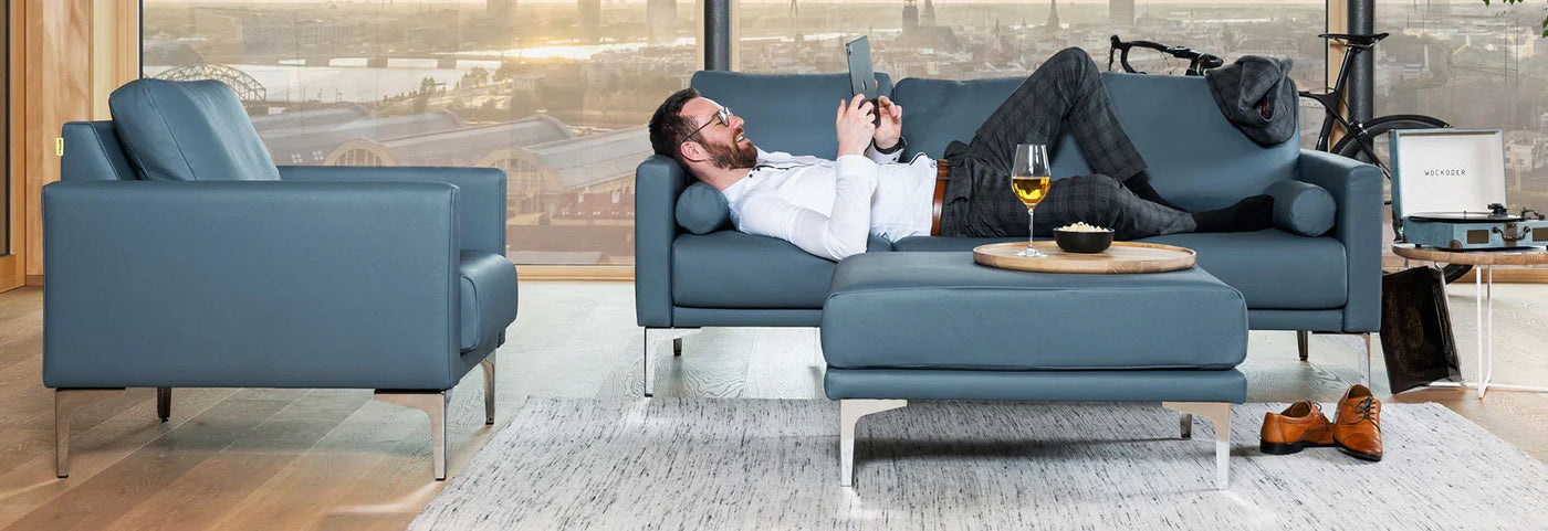 Ledersofa kaufen – Handgefertigte Ledercouch aus Echtleder für dein Zuhause von KAUTSCH