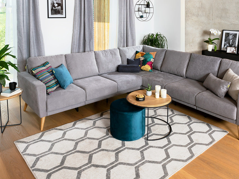 Modulares 7-Sitzer Ecksofa LOTTA –