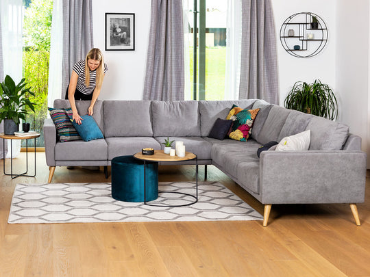 Modulares 5-Sitzer Ecksofa LOTTA