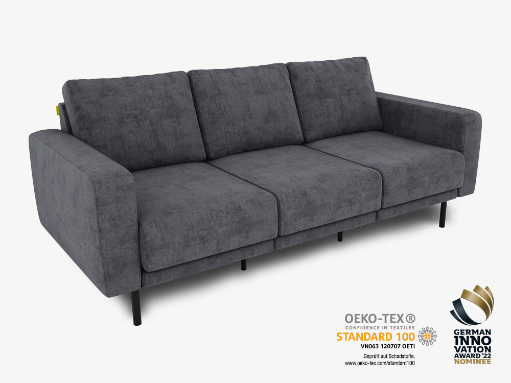 Modulares 3-Sitzer Sofa METTE